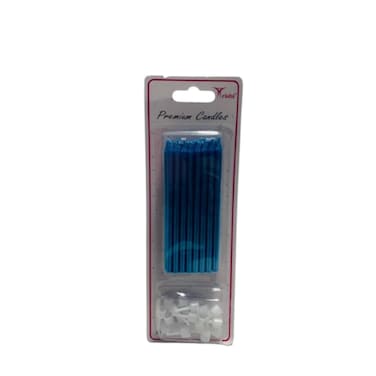 Trishi 24 Metallic Premium Birthday Candles