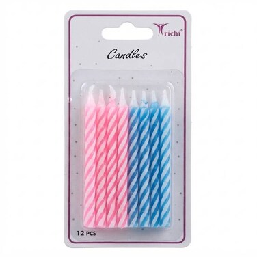 Trishi 12 Jumbo Candles Tr00610