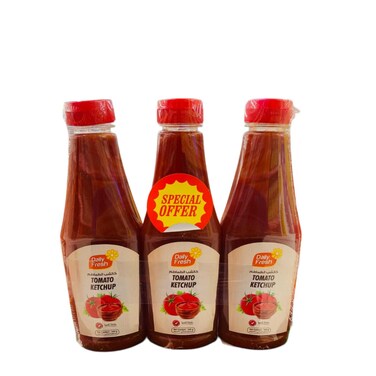 Daily Fresh Tomato Ketchup 3 x 340 gr