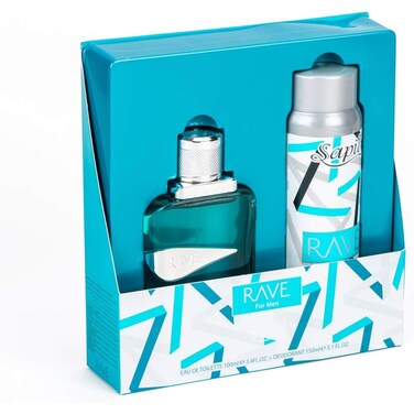 Sapil Rave Men Eau de Parfum 100 ml + Deodorant 150 ml