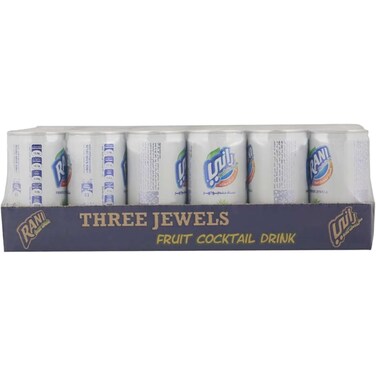 Rani Three Jewels Fruit Cocktail Drink 24x180ml