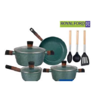 Royalford Chef choice Granite Set 10 Pieces