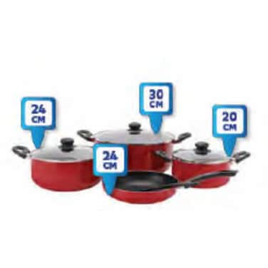 DC Non Stick Cookware Set 8 Pieces