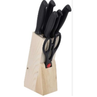 Royalford Knife Set with Stand 8 Pieces