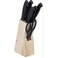 Royalford Knife Set with Stand 8 Pieces