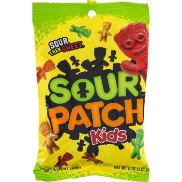Sour Patch Kids Soft and Chewy Candy 226g