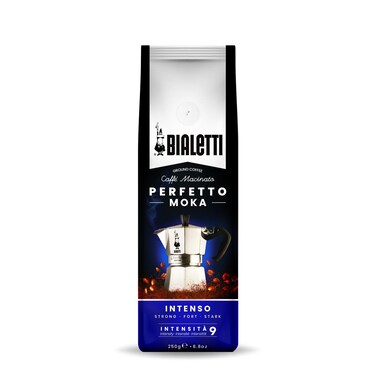 Bialetti Perfetto Moka Strong Intensity 9 Ground Coffee 250g