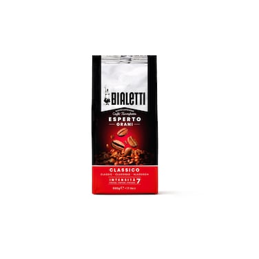 Bialetti Esperto Grani Classic Intensity 7 Roasted Coffee Beans 500g
