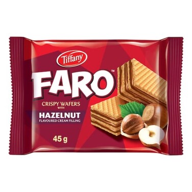 Tiffany Faro Crispy Wafers with Hazelnut 40g