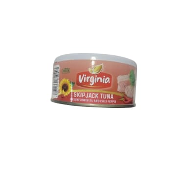 Virginia Skip Jack Tuna in Sunflower Oil and Chili Pepper 170g
