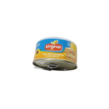 Virginia Tuna for Sandwich In Sunflower Oil 160 gr