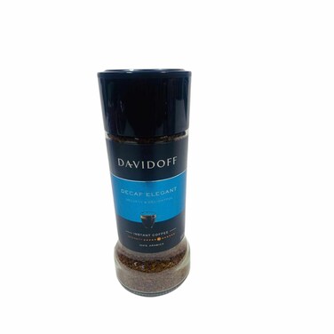 Davidoff Decaf Elegant Instant Coffee Jar 100 gr