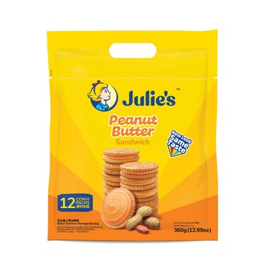 Julies Peanut Sandwich Bags 360 gr