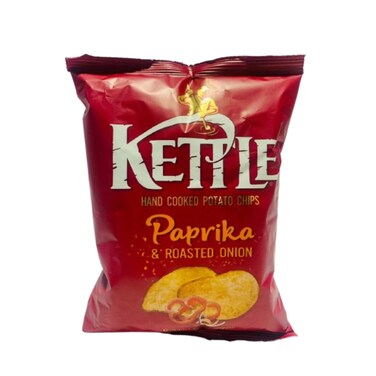 Kettle Crisps Papriks Roasted Onion 130 gr