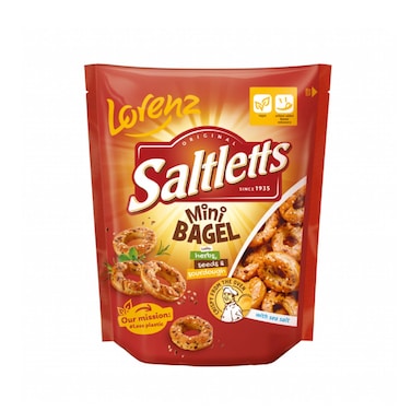 Lorenz Saltletts Mini Bagel with Sea Salt 100g