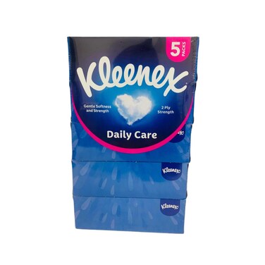 Kleenex Facial Tissue Daily Care 5 x 120 Pc