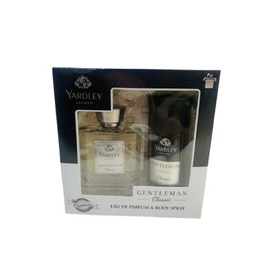 Yardley Gentleman Perfume and Body Spray 100 ml + 150 ml
