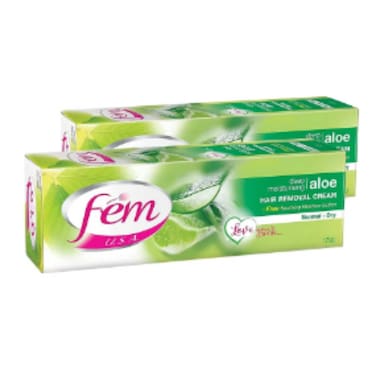 Fem Hair Removal Cream Aloe Vera 2 x 120 gr