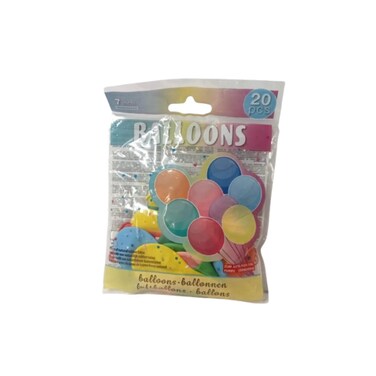 Balloons Set of 20 pieces 7 inches