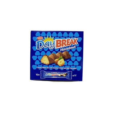 Tiffany day Break Hazelnut Cream and Milk Chocolate 12 x 16 gr