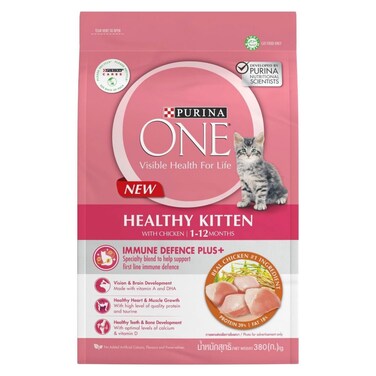 Purina One Healthy Kitten Chicken 380g