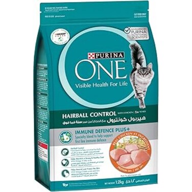 Purina One Hairball Control with Chicken 1+ years 1.2kg