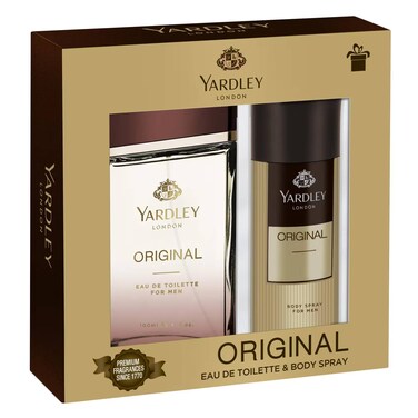 Yardley London Original EDT 100 ml + Body Spray
