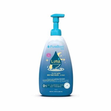 Pureborn Bed Time Wash Kids 500 ml