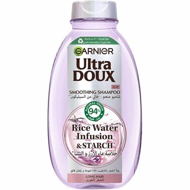 Garnier Ultra Doux Rice Water Infusion and Starch Shampoo 400ml
