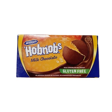 Mcvities  Hobnobs Milk Chocolate Gluten Free 150 gr