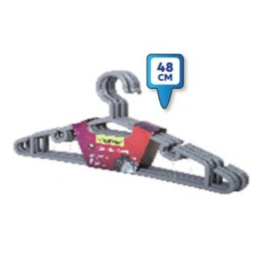Homeway Cloth Hanger 6 pieces x 43 cm