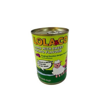 Lola and Co Lamp with Sweet Potato Flavour 400 gr