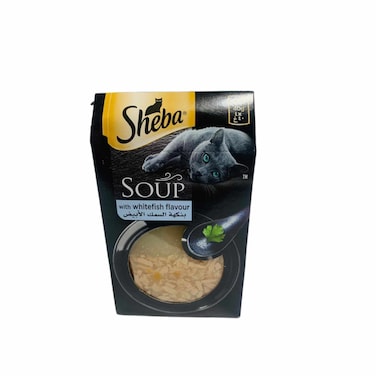 Sheba Soup White Fish 4 x 40 gr