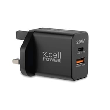 X.Cell HC-20W-1C1A 20W Charger Black