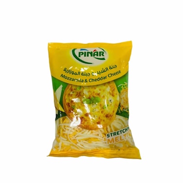 Pinar Mozarella and Cheddar Cheese Stretchy and Melty 180g