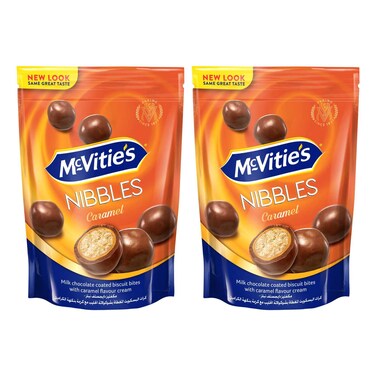 Mcvities Digestive Nibbles Caramel 2 x 110 gr