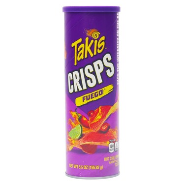 Takis Crisps Fuego Hot Chili Pepper and Lime 155.92g