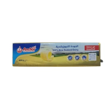 Anchor Butter Unsalted 100g
