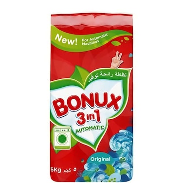 Bonux Low Sodium Detergent Powder Original 5kg