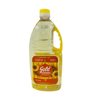 Gold Winner Sunflower Oil 1.5 ltr