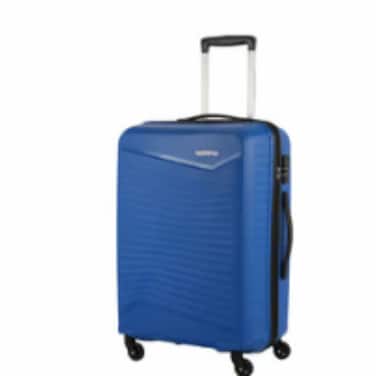 American Tourister Phoenix Trolly Ribbon Blue 55 cm