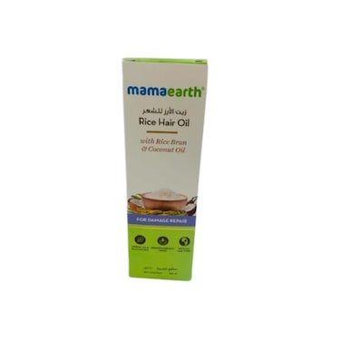 Mamaearth Rice Hair Oil with Rice Bran and Coconut Oil 150 ml