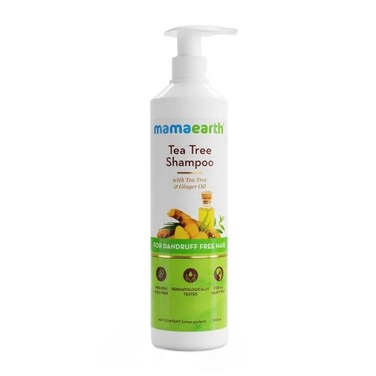 Mama Earth Tea Tree Shampoo for Dandruff Free Hair 250ml