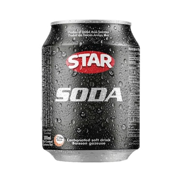 Star Soda Carbonated Drinks 300ml