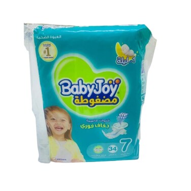 Baby Joy Diapers Mega Pack Size 3 XL 7 34 Diapers