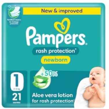 Pampers Diapers Newborn Size 1 21 Diper