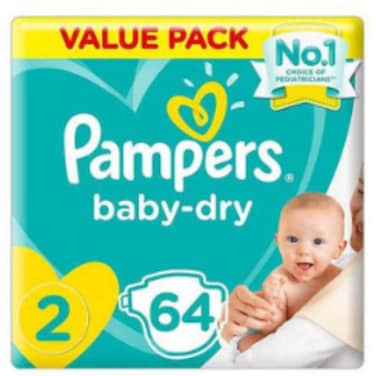 Pampers Baby Diapers Rash Protection Size 2 64 Diaper