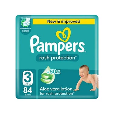 Pampers Size 3 Giant Pack 84 Pieces