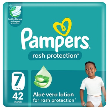 Pampers Size 7 Giant Pack 42 Pieces