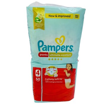 Pampers Premium S4 Mega Pack 50 pieces